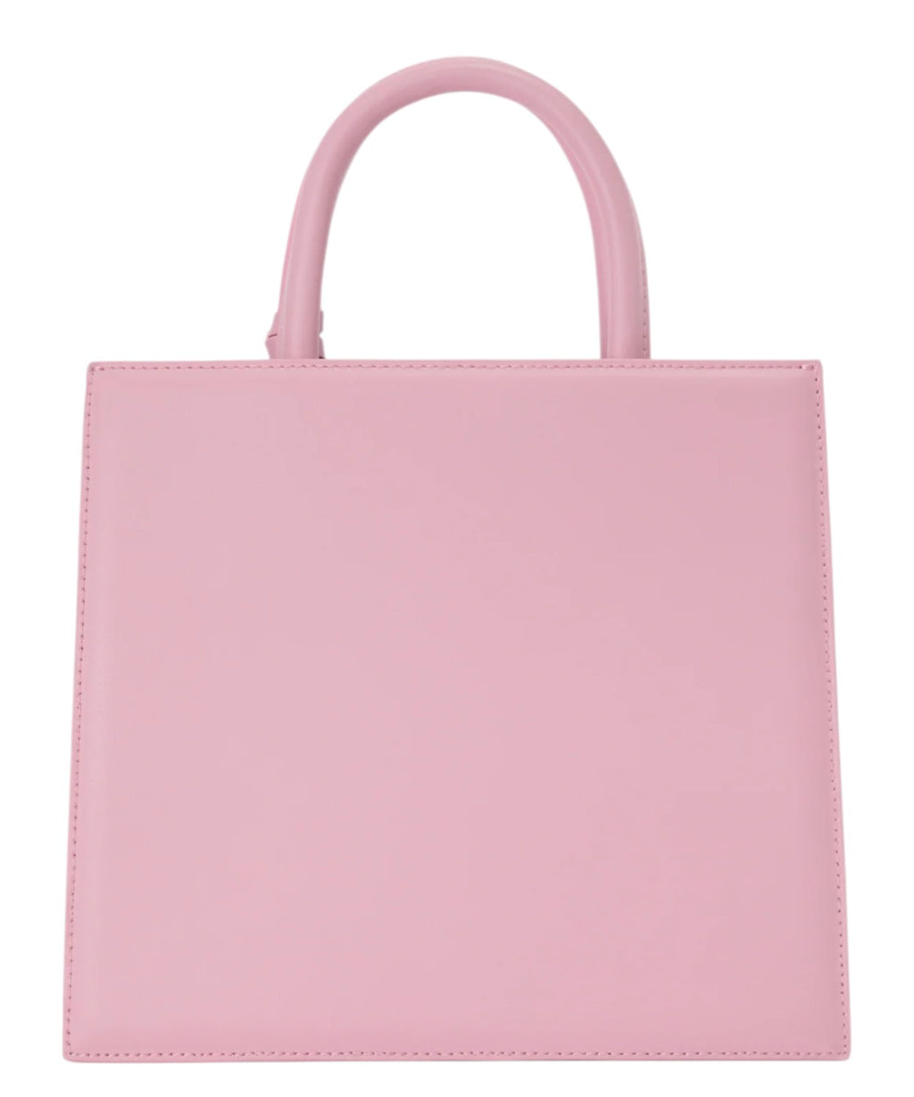 Borsa Shop Midi Leer Roze MC2 Saint Barth