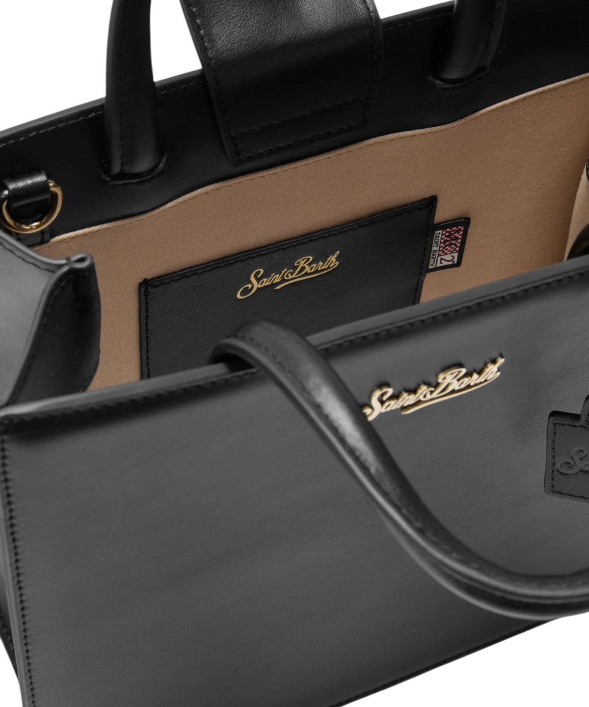 Mini-Shop-Tasche aus Leder mit Krokodilprägung und Schulterriemen