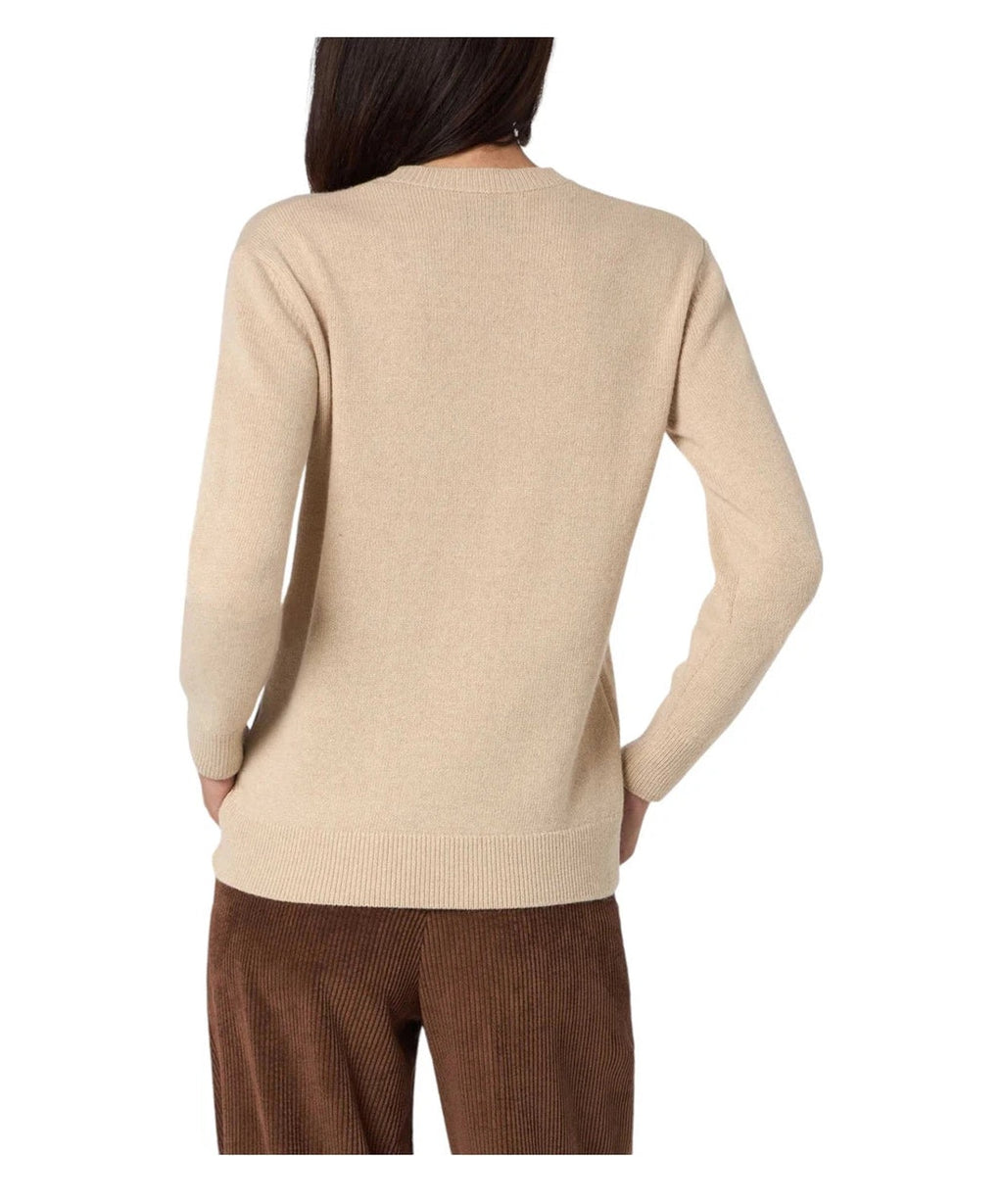 Maglione Sorbonne con logo ricamato-Mc2 Saint Barth-Maglieria-Vittorio Citro Boutique