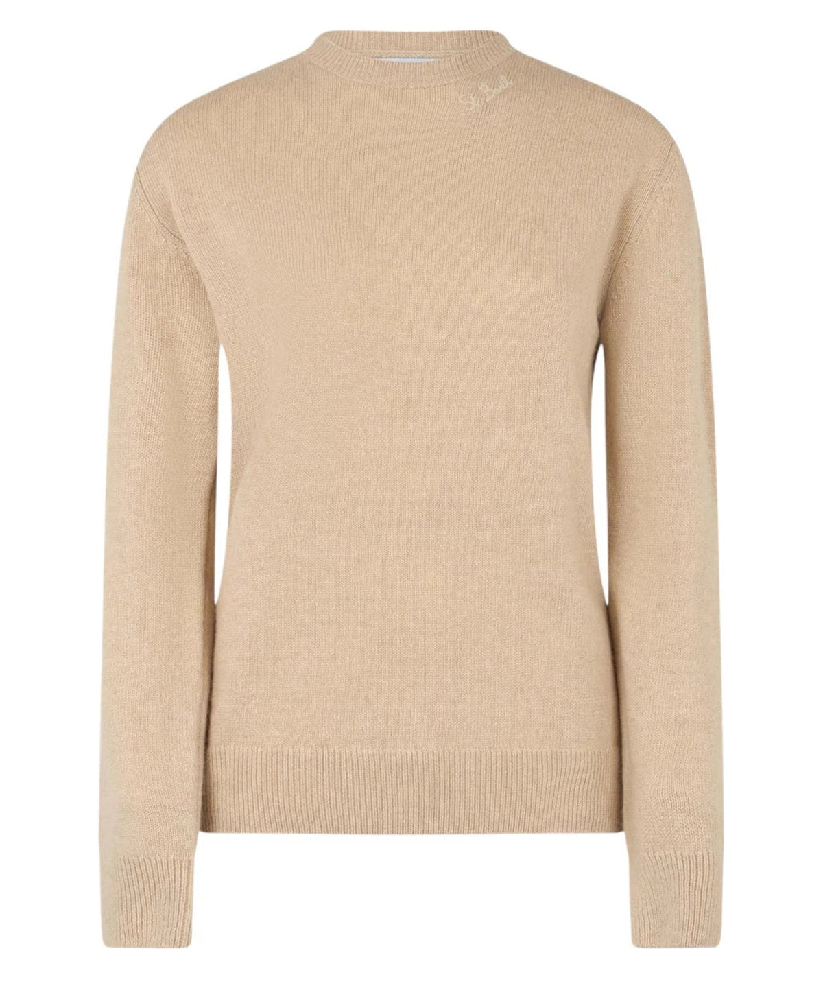 Maglione Sorbonne con logo ricamato-Mc2 Saint Barth-Maglieria-Vittorio Citro Boutique