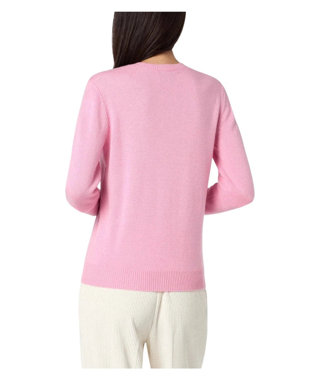 Maglione Sorbonne con logo ricamato-Mc2 Saint Barth-Maglieria-Vittorio Citro Boutique