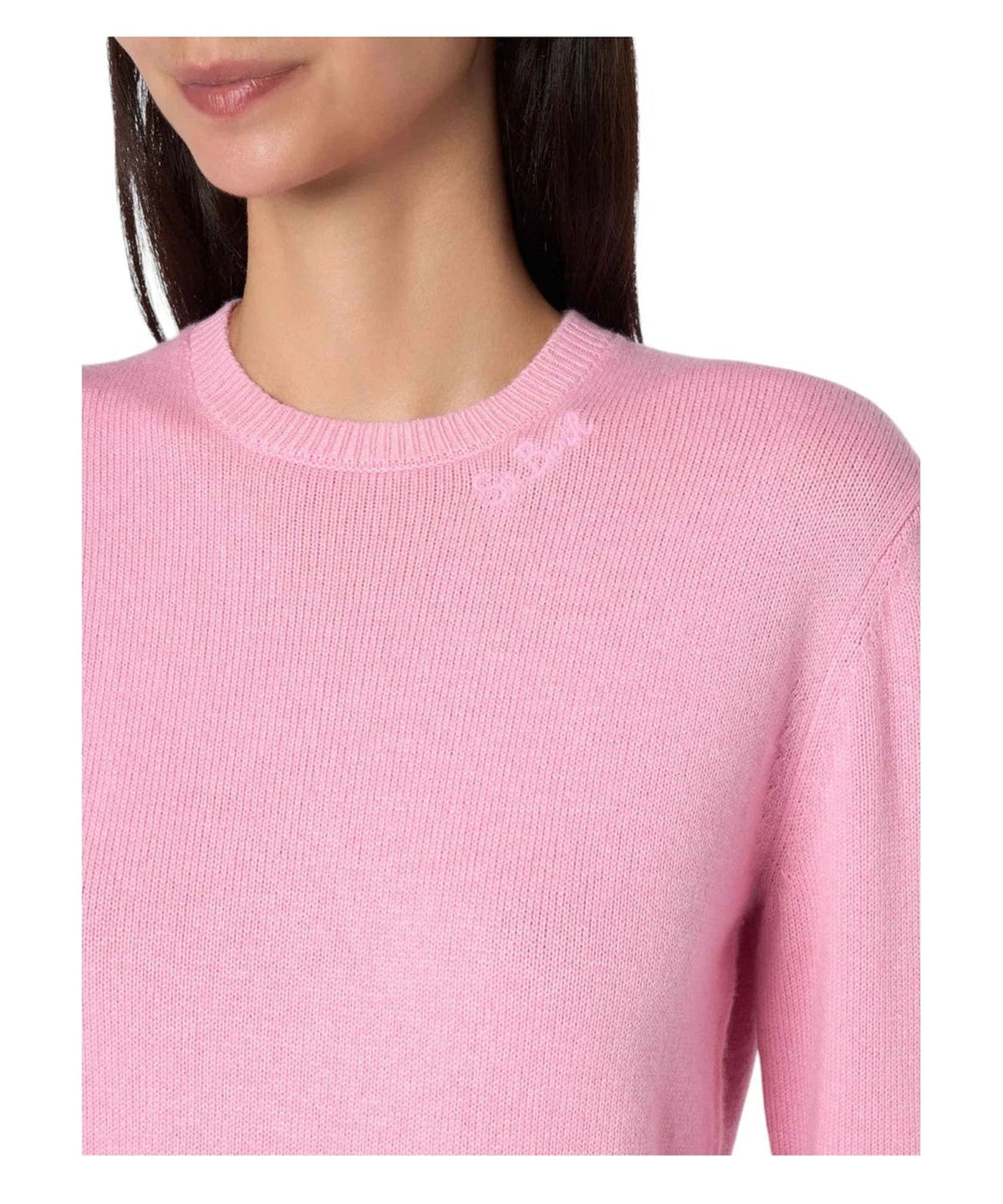 Maglione Sorbonne con logo ricamato-Mc2 Saint Barth-Maglieria-Vittorio Citro Boutique