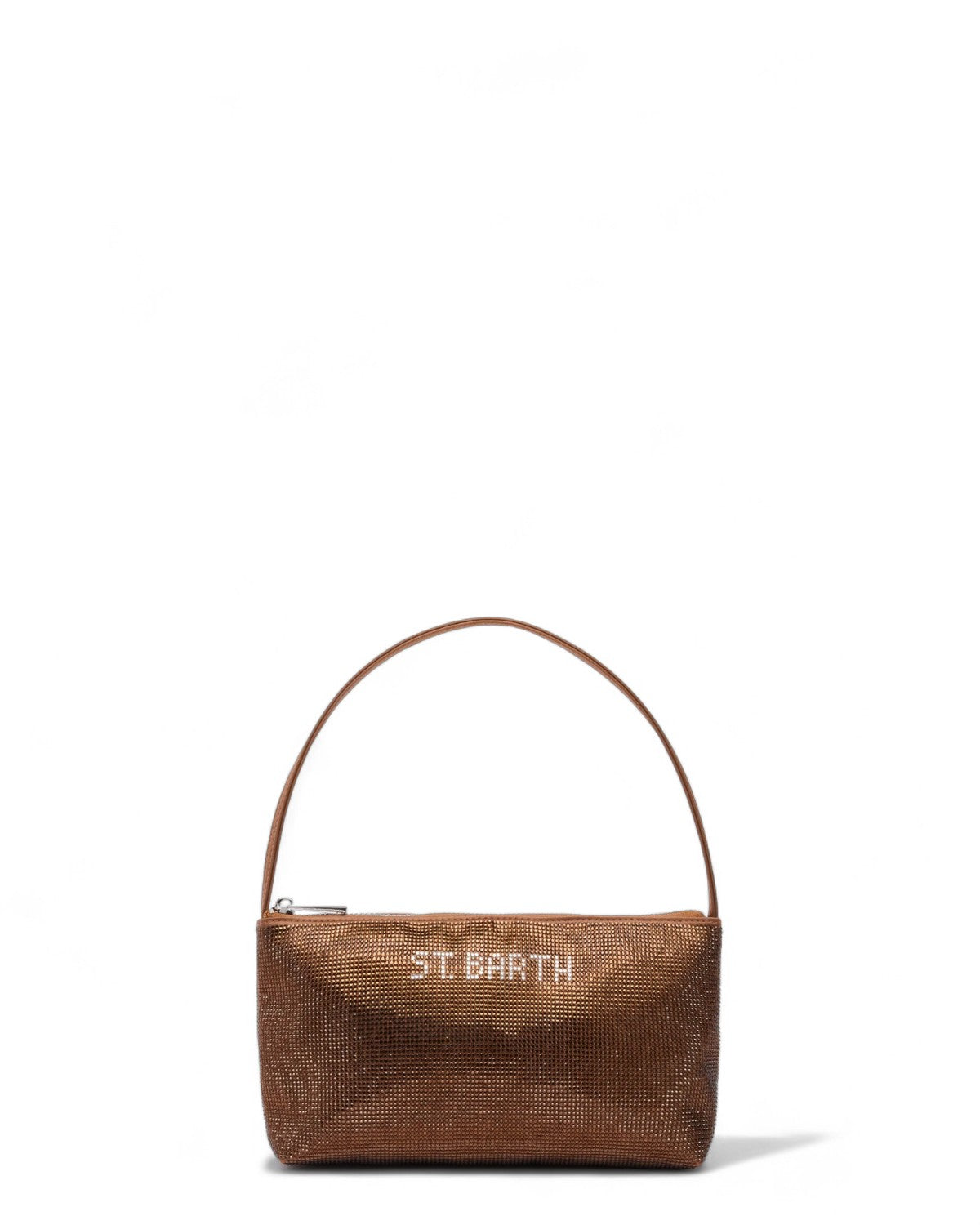 Borsa a Spalla Strassy con Logo-Mc2 Saint Barth-Borse a spalla-Vittorio Citro Boutique