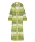 MC2 Saint Barth lange cardigan Tonia met geometrisch motief