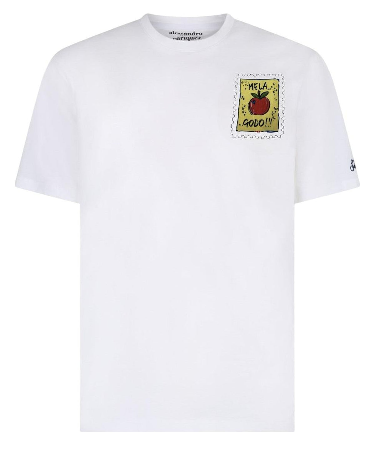 T-shirt Uomo Mela Godo in Cotone-Mc2 Saint Barth-T-shirt-Vittorio Citro Boutique
