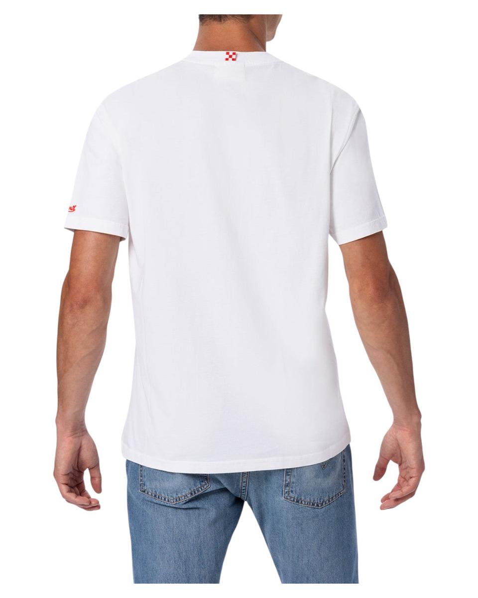 T-shirt in Cotone con Ricamo Aperol Spritz – Edizione Speciale-Mc2 Saint Barth-T-shirt-Vittorio Citro Boutique