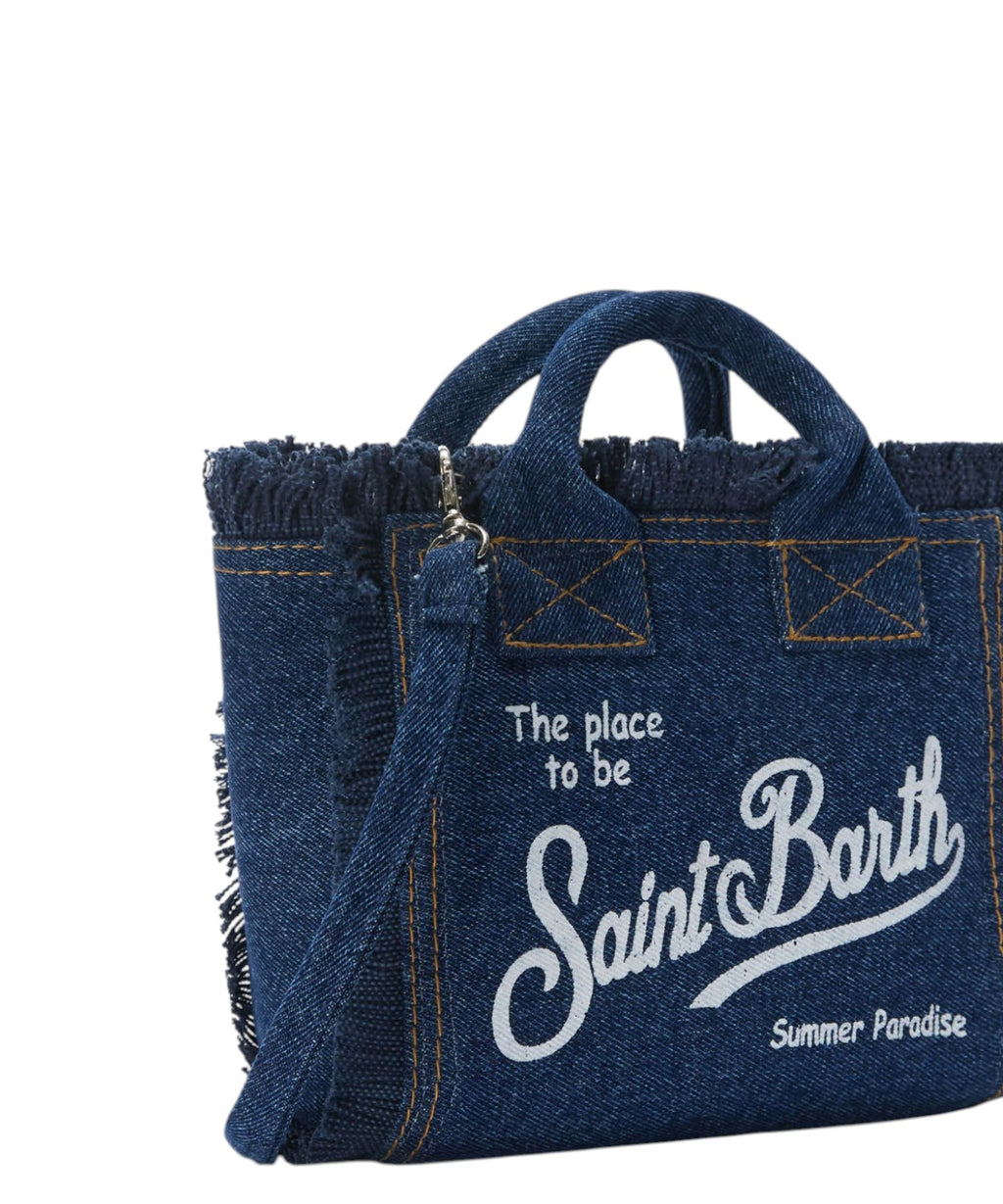 Vanity Mini MC2 Saint Barth in denim 100% katoen