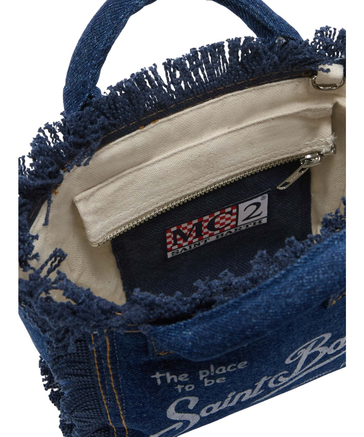 Vanity Mini MC2 Saint Barth in denim 100% katoen