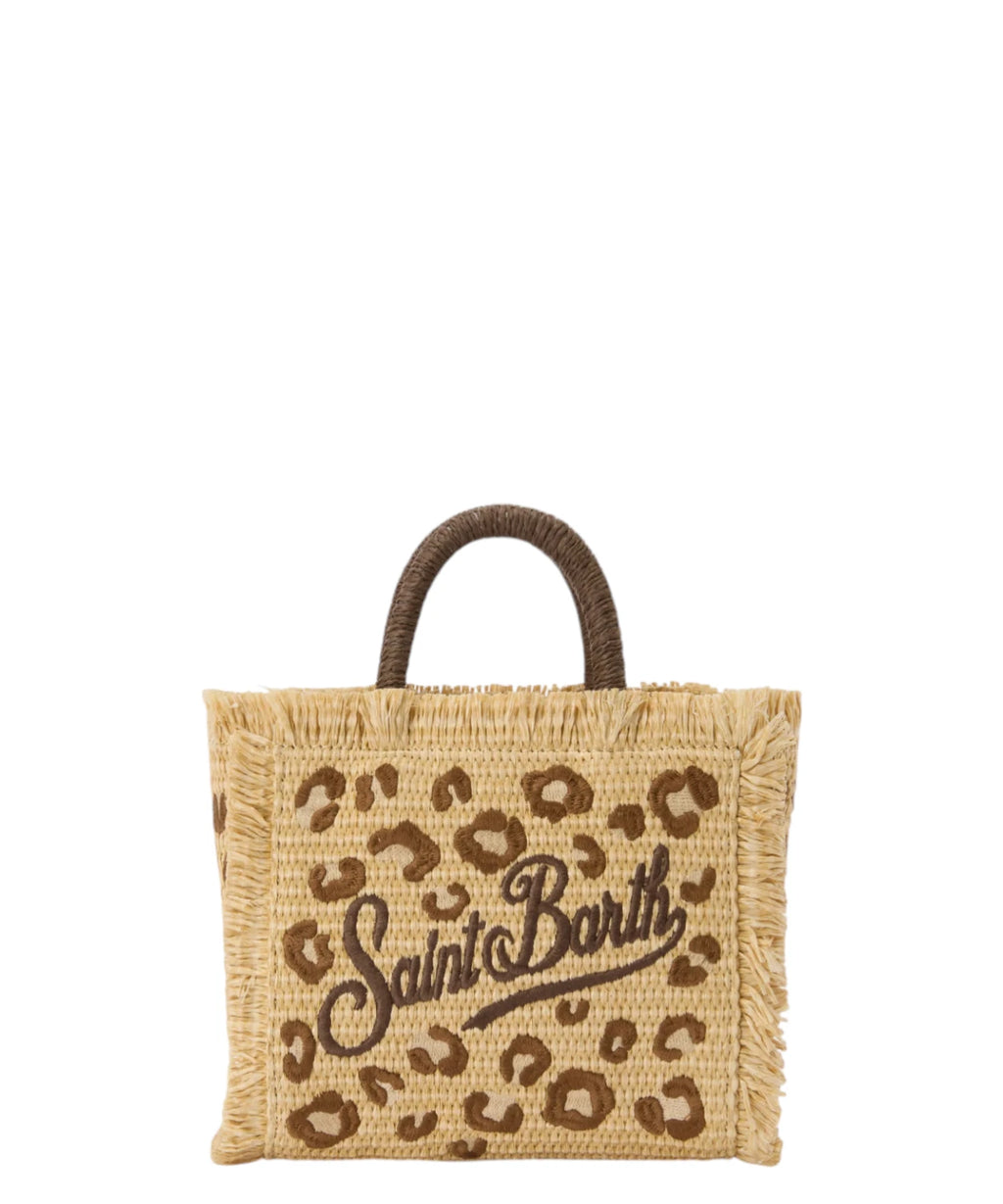 Borsa Vanity Mini Leopardata fra MC2 Saint Barth