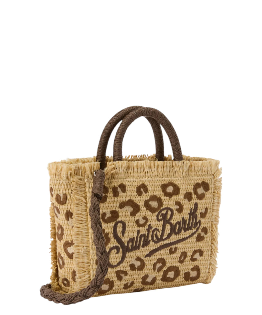 Borsa Vanity Mini Leopardata fra MC2 Saint Barth