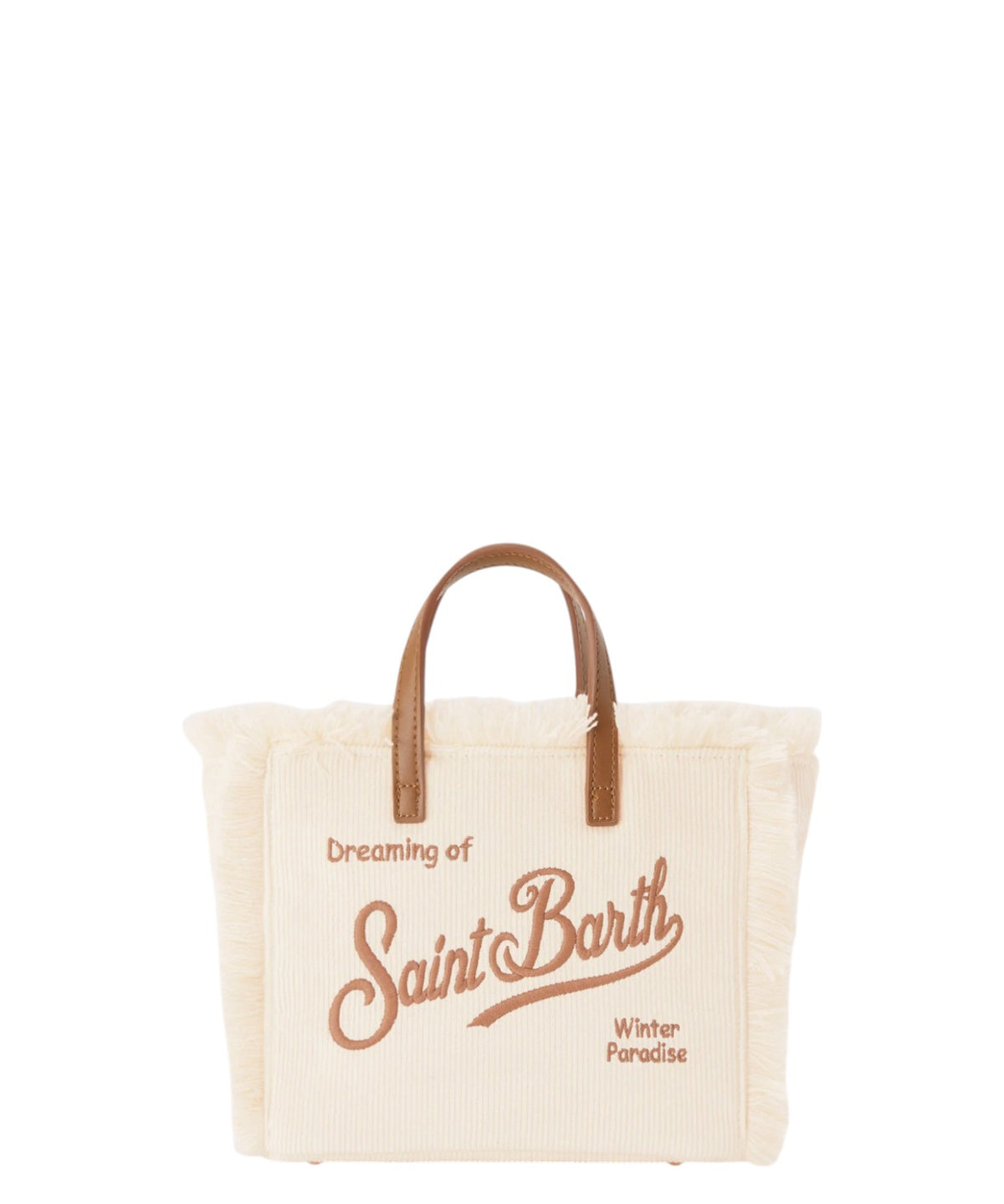 Mc2 Saint Barth Borsa Vanity Mini in Velluto a Coste