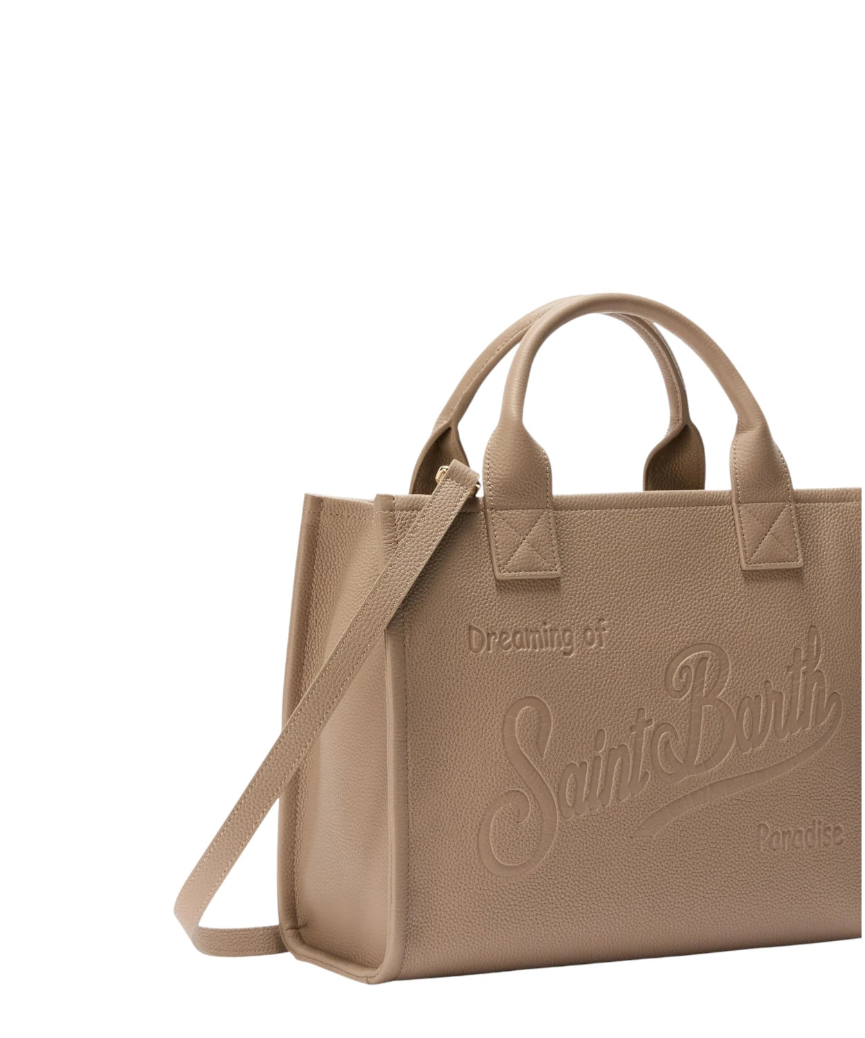 Vanity Bag Large in Pelle con Tracolla Removibile-Borse a spalla-Mc2 Saint Barth-Vittorio Citro Boutique