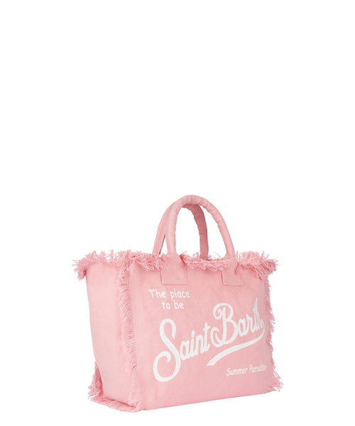MC2 Saint Barth Mini Vanity Bag Canvas con Tracolla