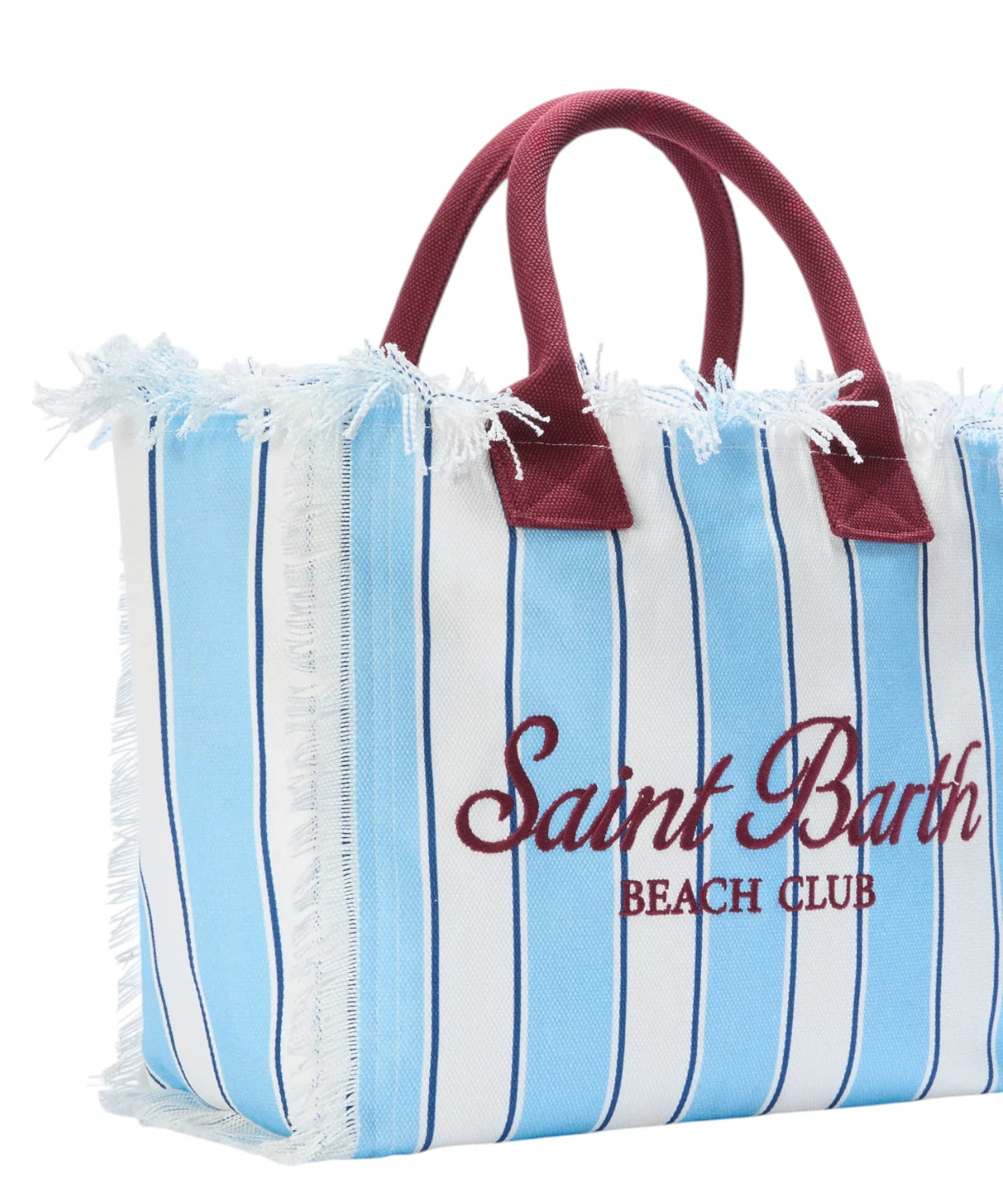 MC2 Saint Barth Vanitytas Strepen in Canvas