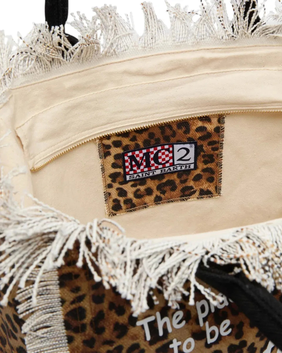 Borsa Vanity fantasia Leopardo-Borse a spalla-Mc2 Saint Barth-Vittorio Citro Boutique