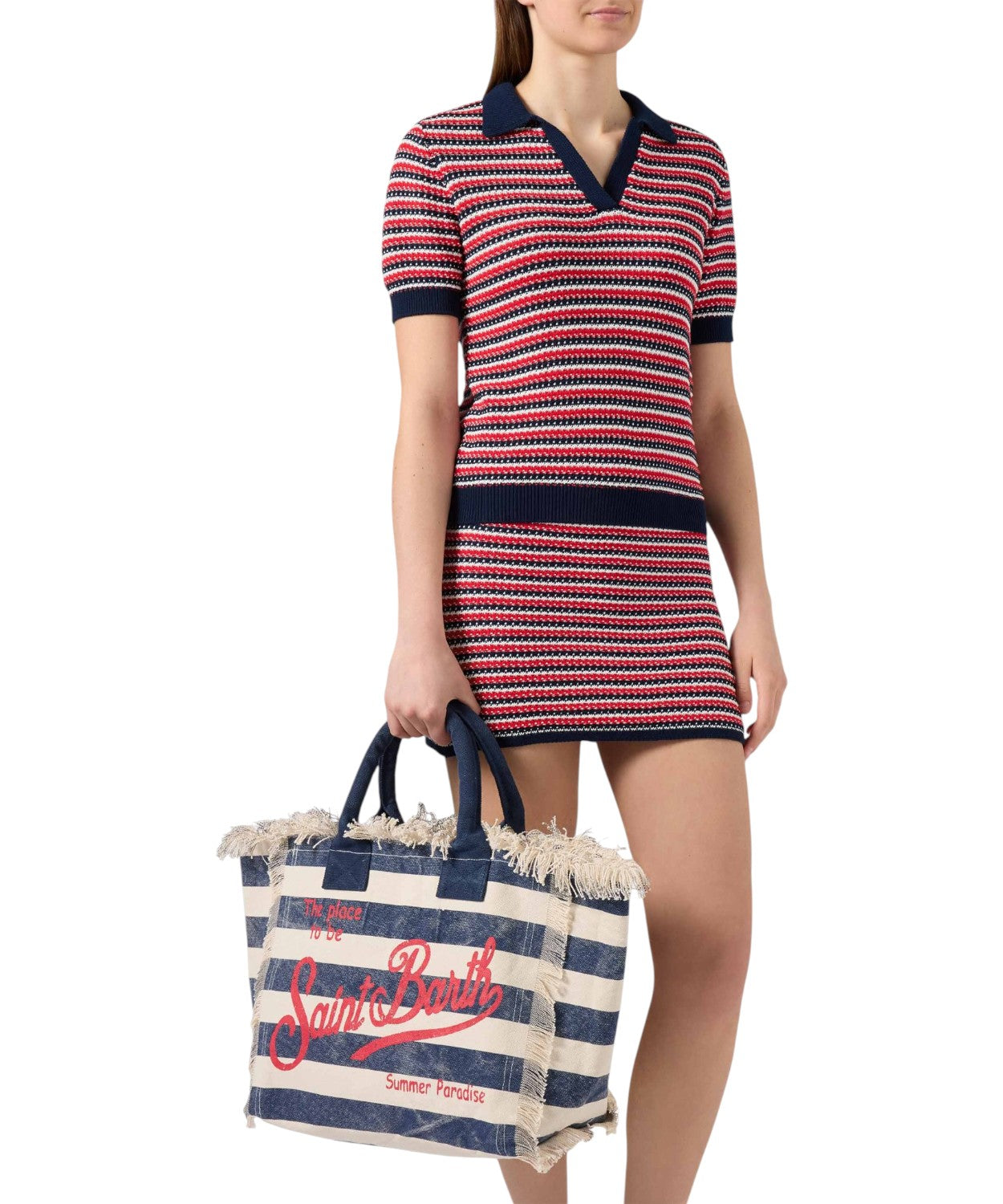 Tas MC2 Saint Barth Vanity Stripes