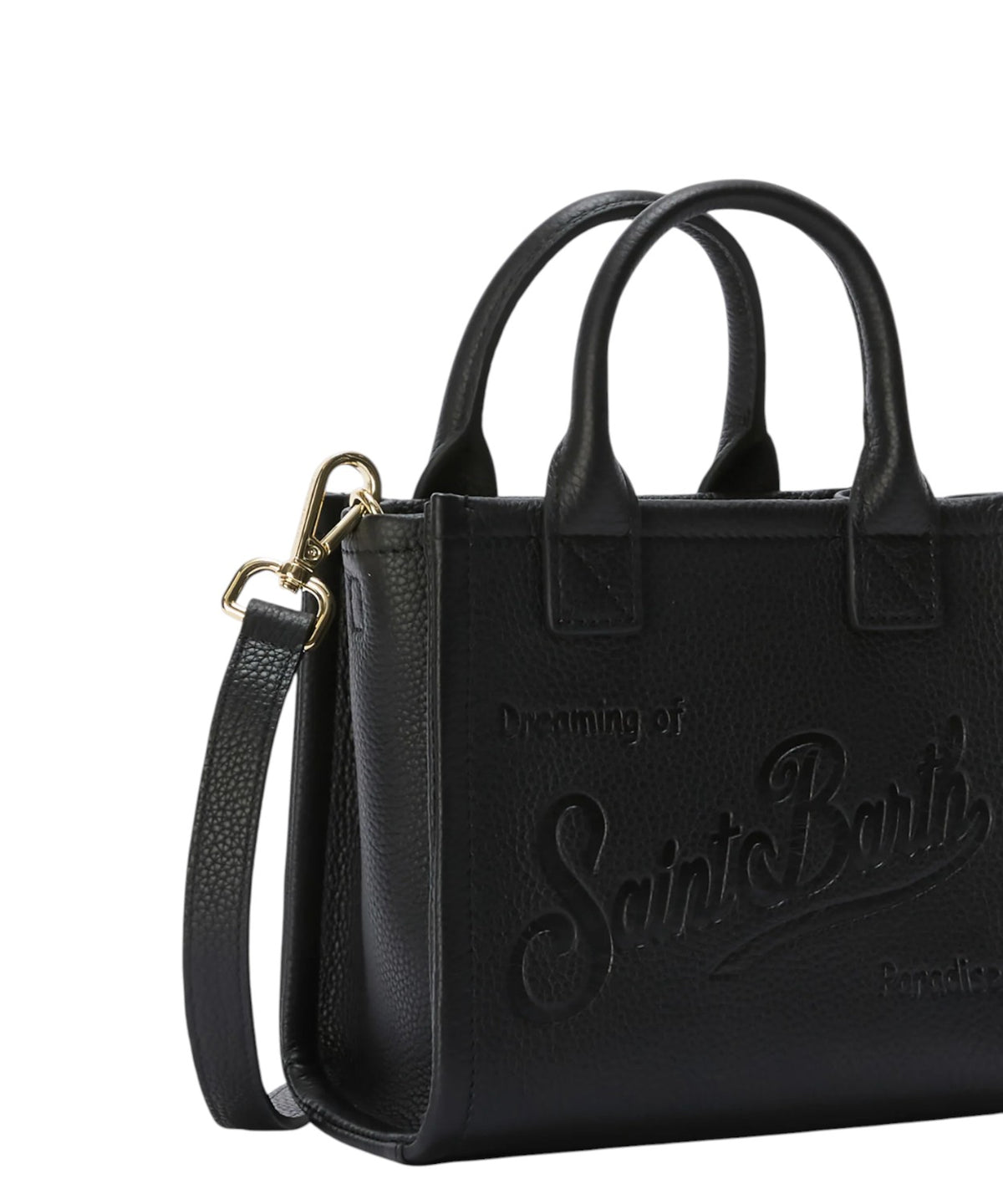 Borsa Vanity Mini in Pelle Martellata