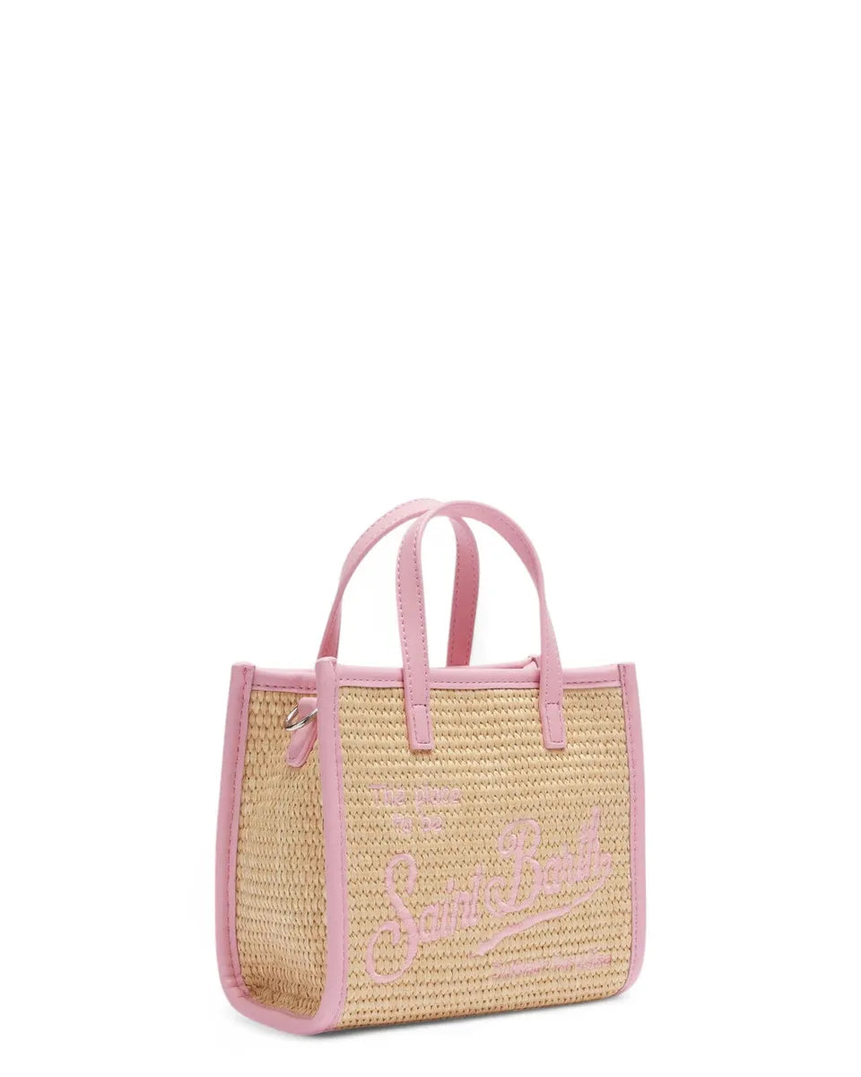 Borsa a mano Mini Vivian in paglia-Borse a mano-Mc2 Saint Barth-Vittorio Citro Boutique