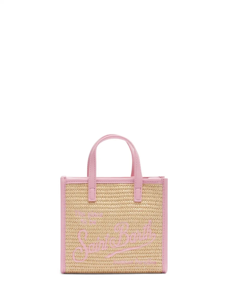 Borsa a mano Mini Vivian in paglia-Borse a mano-Mc2 Saint Barth-Vittorio Citro Boutique