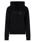 Saint Barth Felpa Virginia Nera con Strass-Mc2 Saint Barth-Felpe-Vittorio Citro Boutique