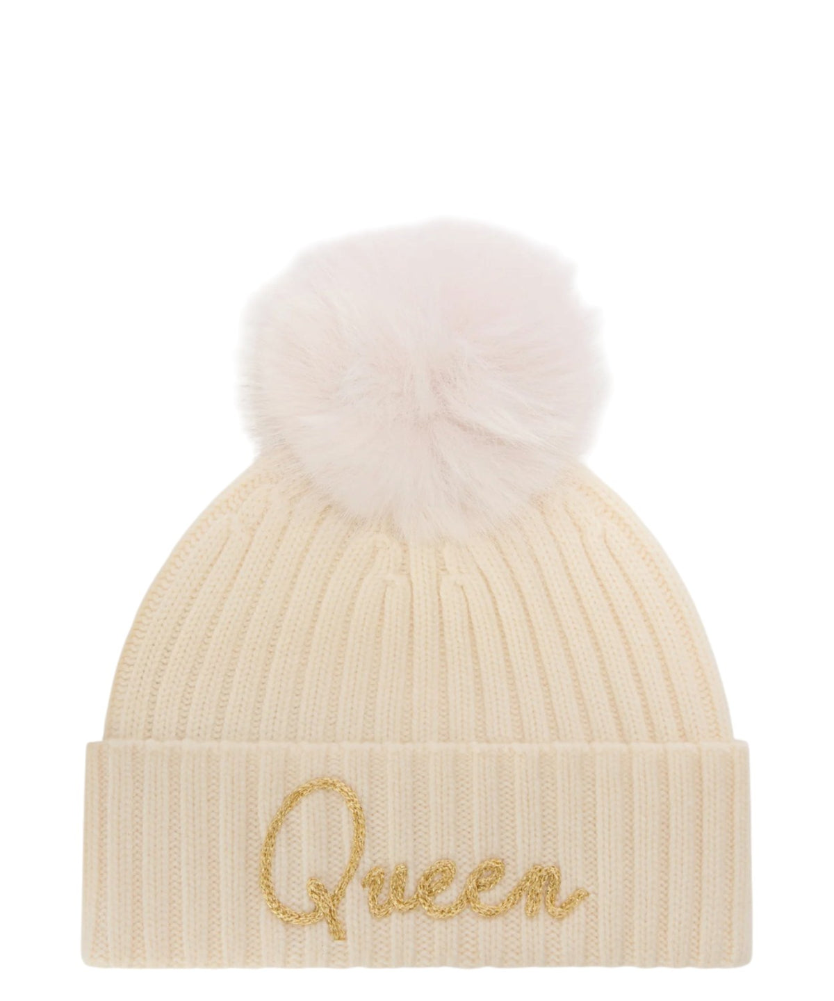 Mc2 Saint Barth Berretto Wengen in Misto Cashmere con Pompon