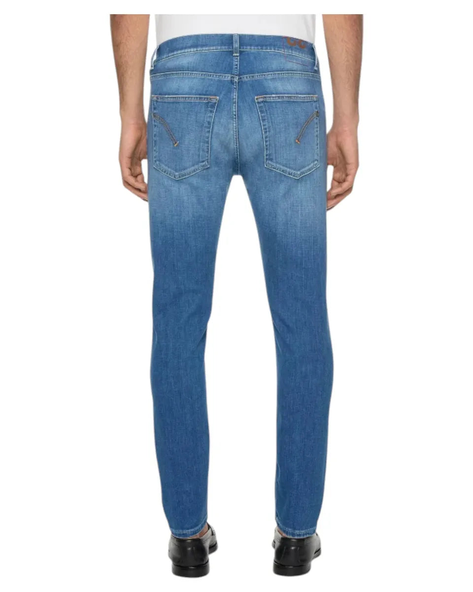 Jeans Dian Carrot Fit in Denim Stretch-Dondup-Jeans-Vittorio Citro Boutique