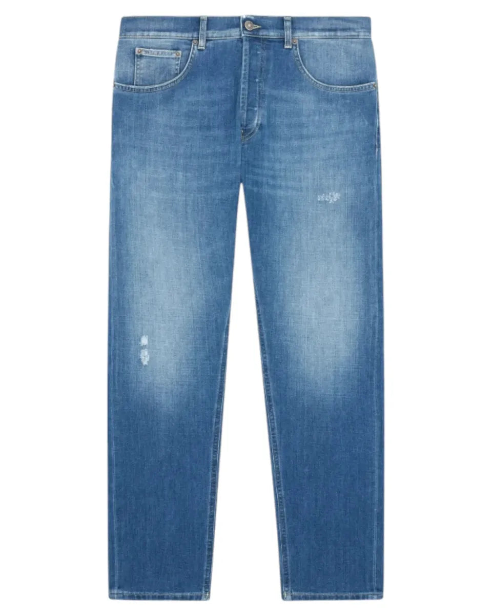 Jeans Dian Carrot Fit in Denim Stretch-Dondup-Jeans-Vittorio Citro Boutique