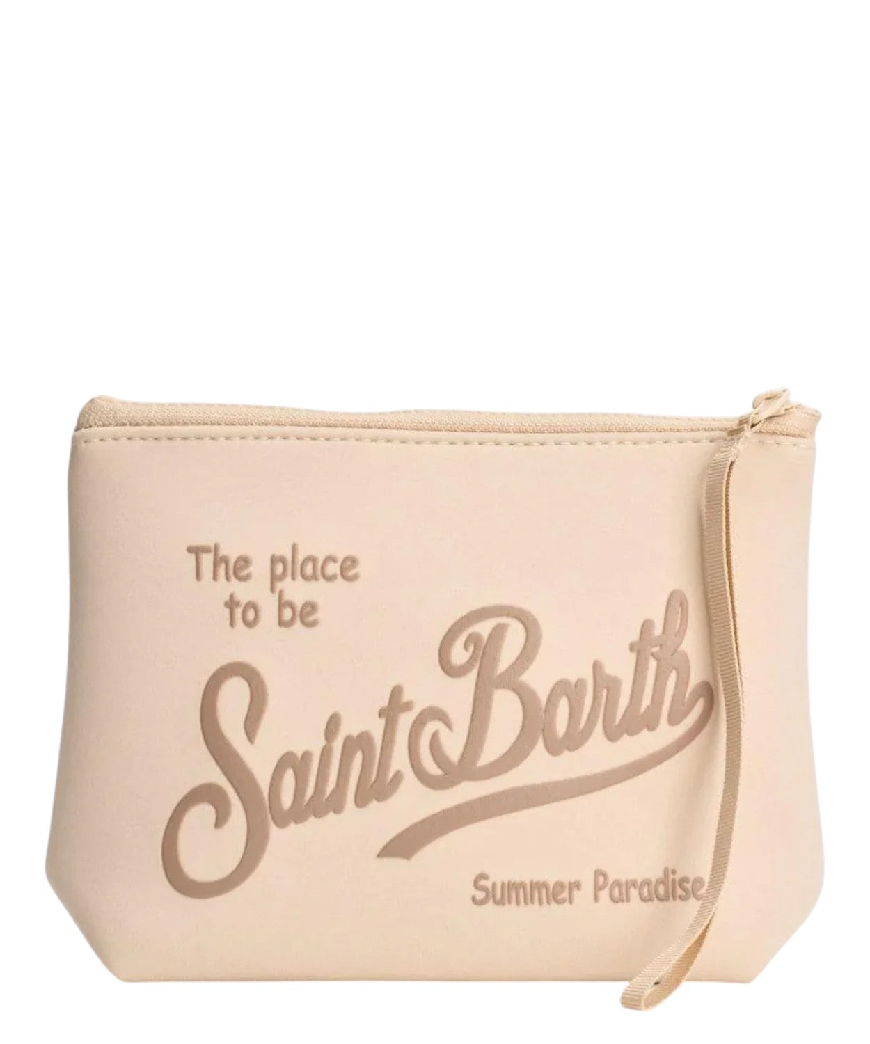 Pochette Aline MC2 Saint Barth neopreno su logotipu