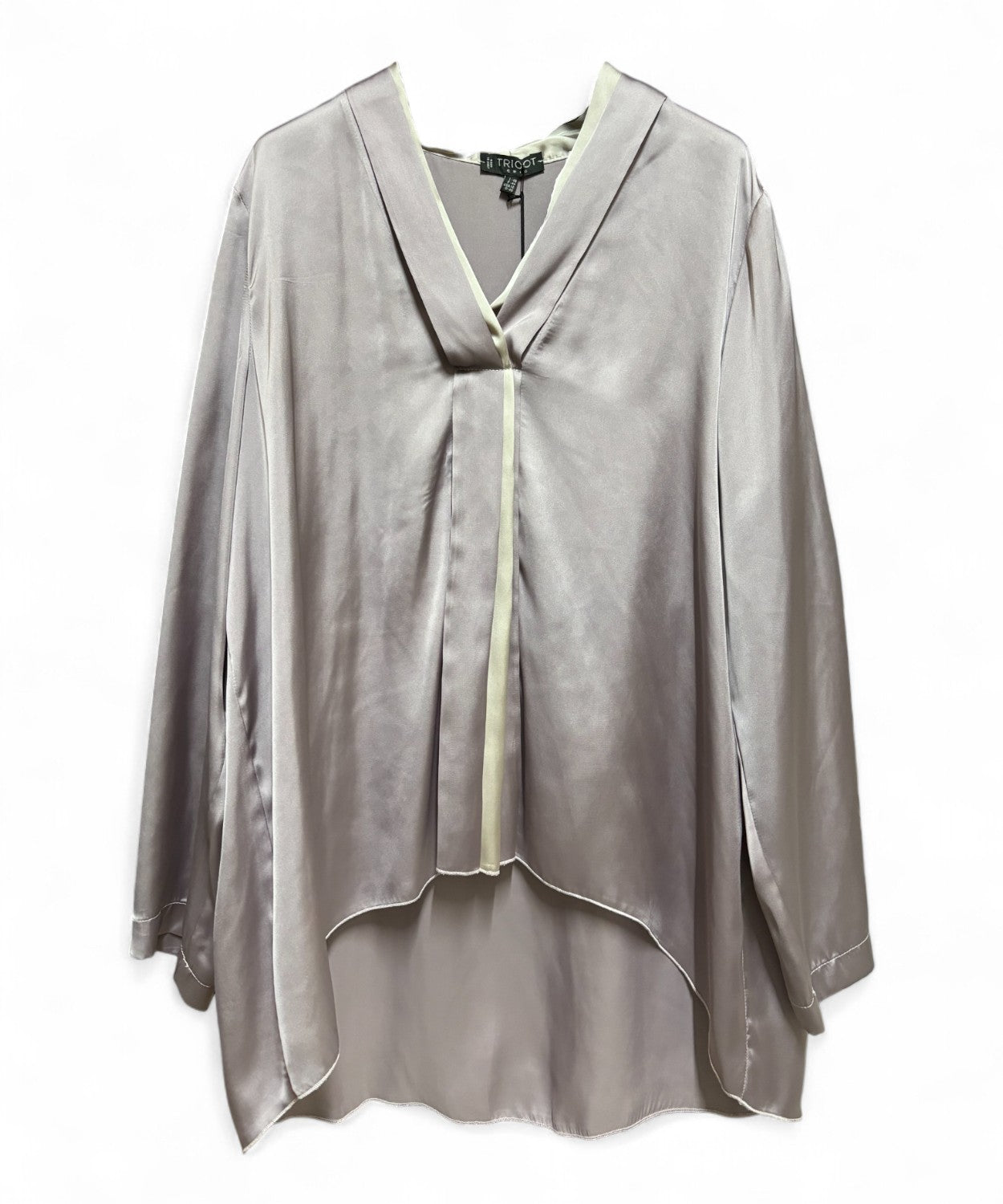 Blusa  Satin Tricot Chic