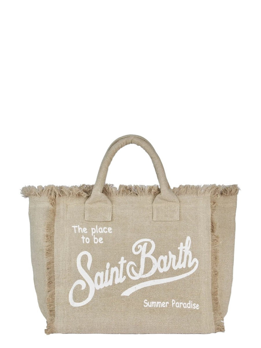 Borsa tote Vanity in lino-Mc2 Saint Barth-Borse a spalla-Vittorio Citro Boutique