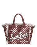 Vanity Pois Marrone con Frange-Mc2 Saint Barth-Borse a mano-Vittorio Citro Boutique