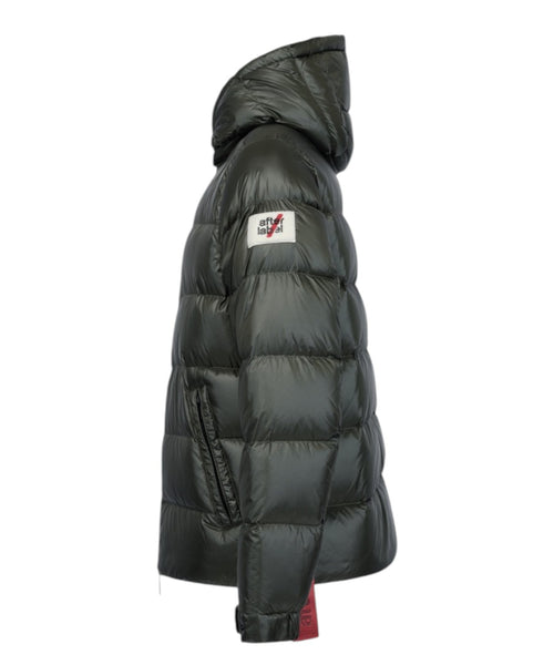 Herren-Daunenjacke After Label Verbier aus glänzendem Nylon