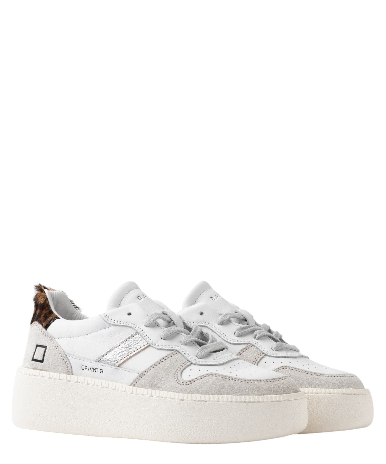 Sneakers Court Platform Vintage Calf-D.A.T.E.-Sneakers-Vittorio Citro Boutique