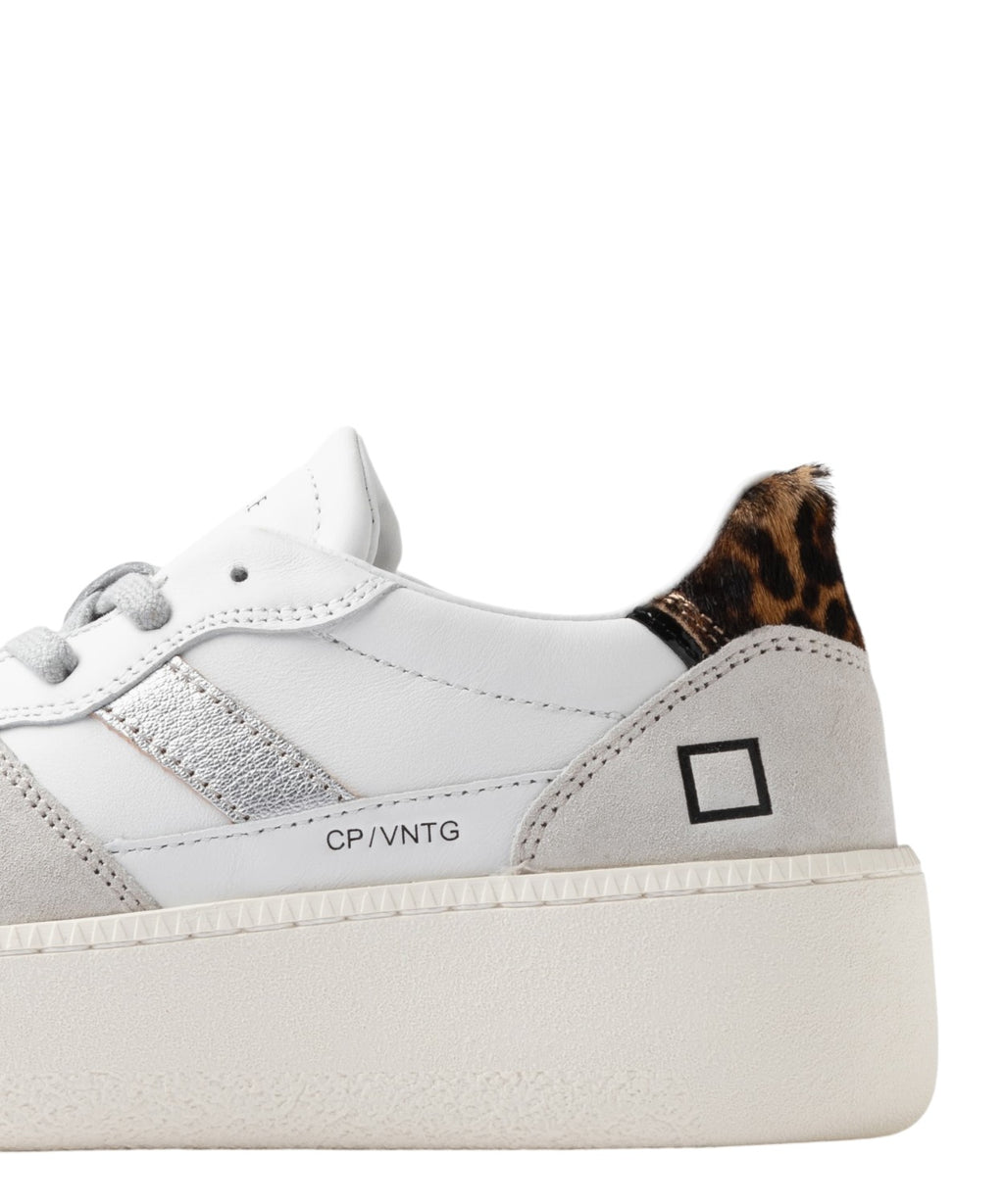Sneakers Court Platform Vintage Calf-D.A.T.E.-Sneakers-Vittorio Citro Boutique