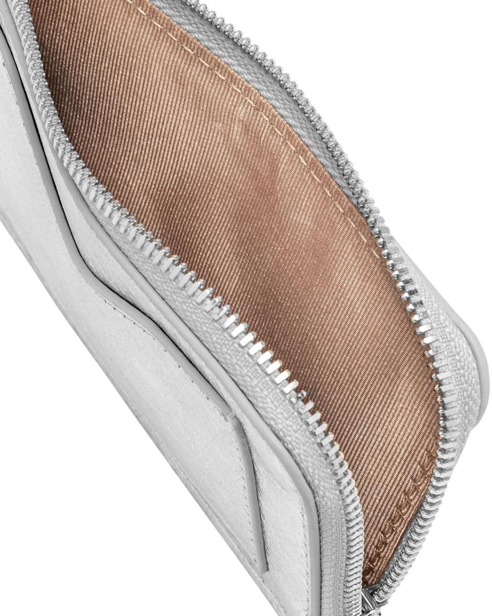 Portafoglio compatto in pelle laminata Gianni Chiarini con tasca esterna-Gianni Chiarini-Portafogli-Vittorio Citro Boutique