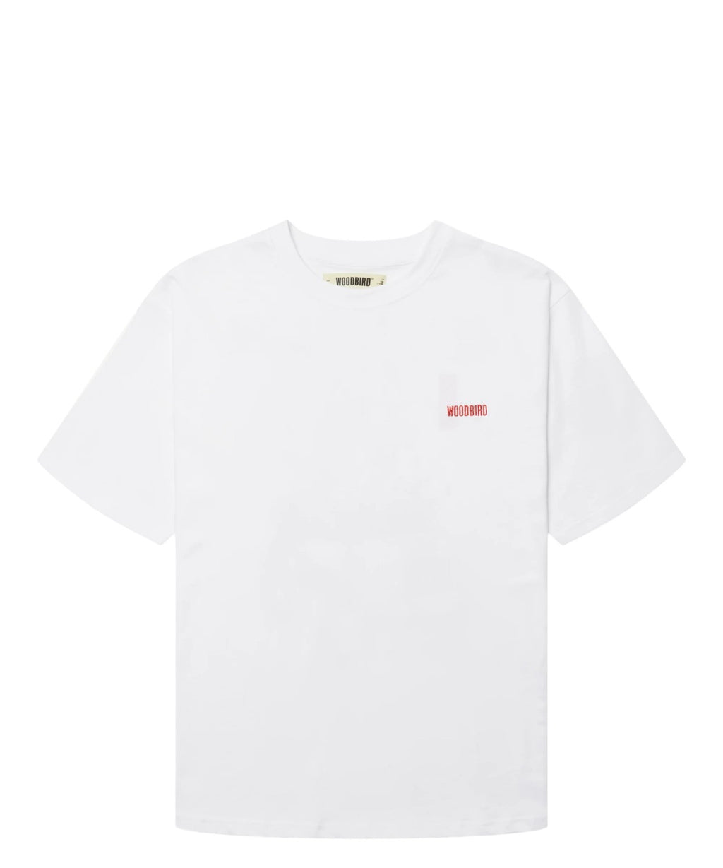 Camisetas WBBaine de algodón pesado con estampado gráfico