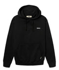 Sudadera con capucha de algodón con estampado y bordado