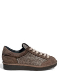 Sneakers P001 in Camoscio e Pelle Salt Pepper-PANCHIC-Sneakers-Vittorio Citro Boutique