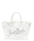 MC2 Saint Barth Vanity in canvas met logo en strass
