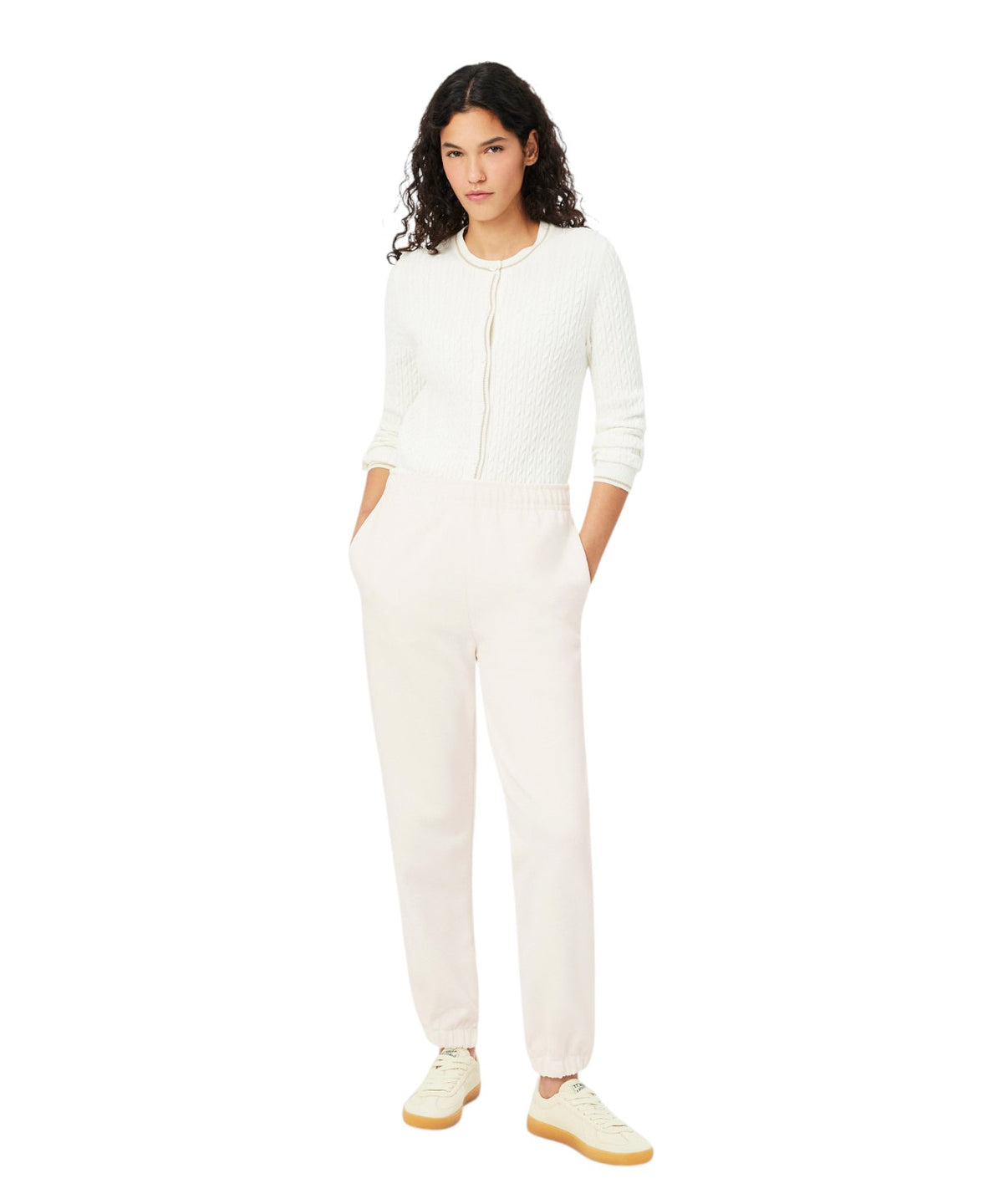 Pantaloni Tuta Lacoste in Piqué