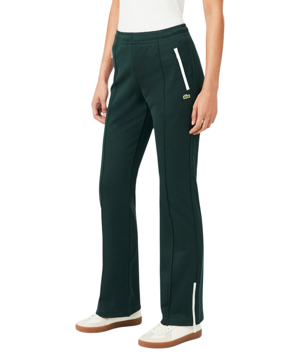 Women's Lacoste Flared Trousers with Pleats