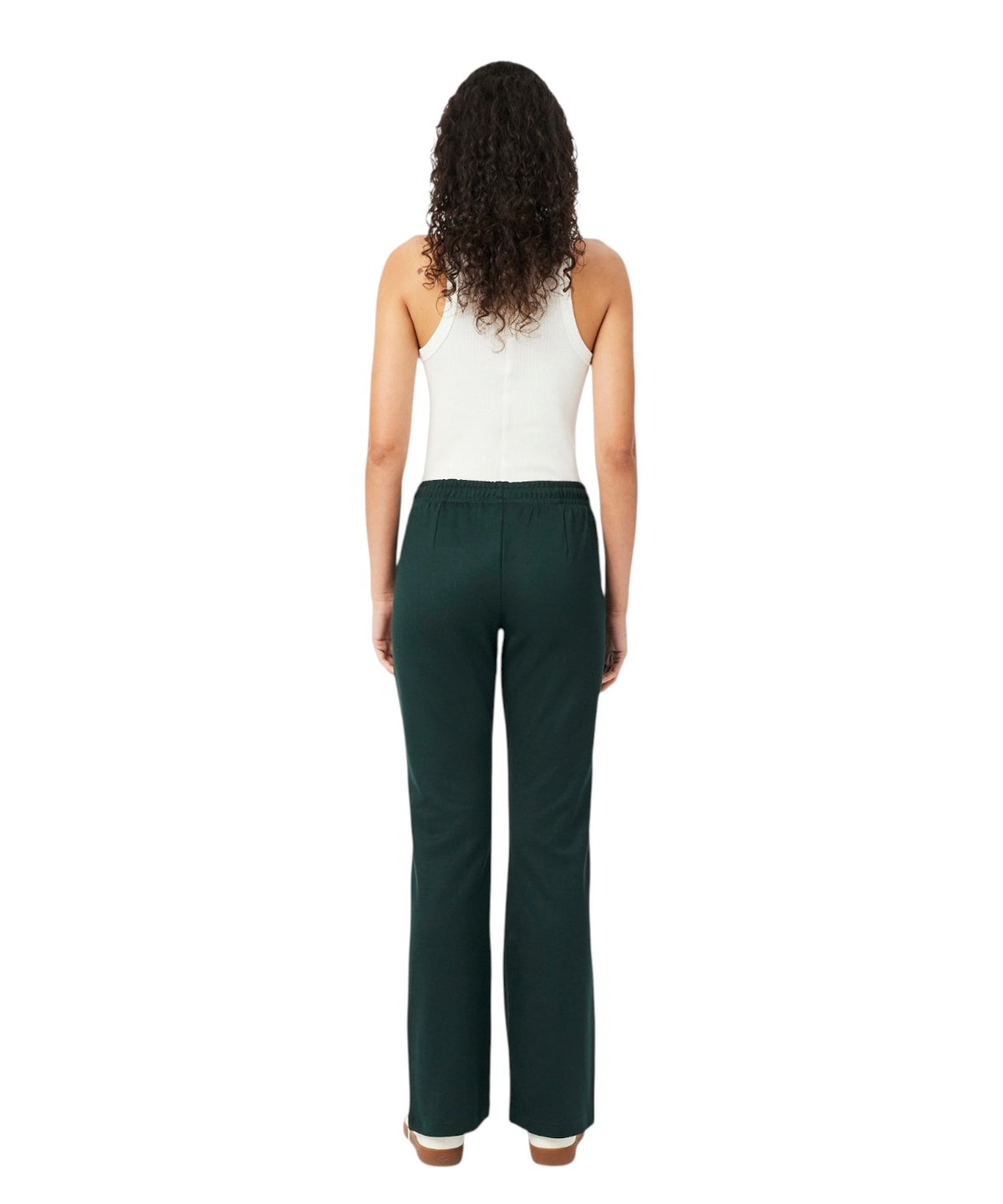 Women's Lacoste Flared Trousers with Pleats