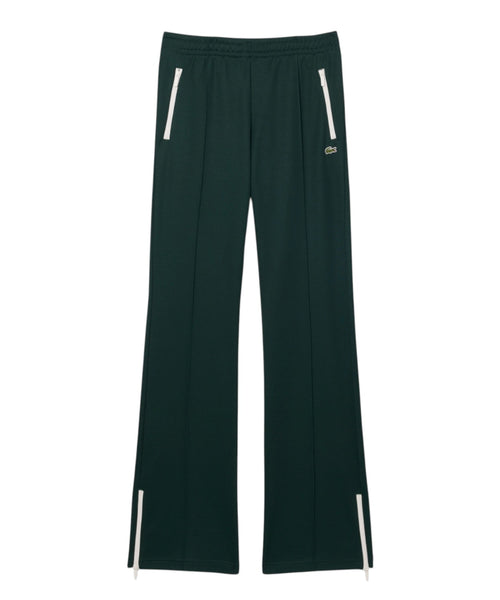 Damenhose Lacoste mit weitem Bein und Bügelfalten