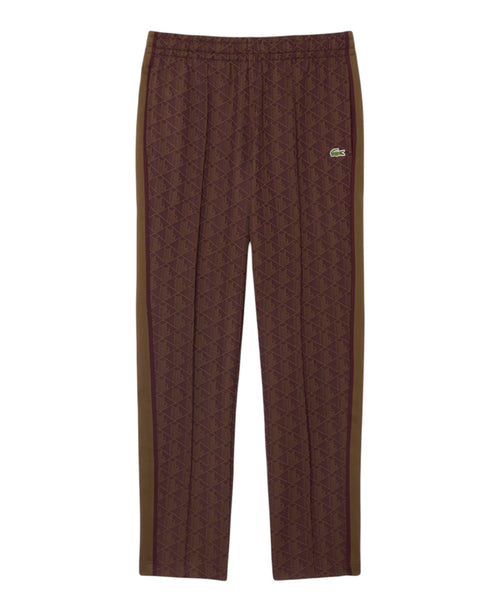Pantaloni Tuta Lacoste Paris con Monogramma Jacquard