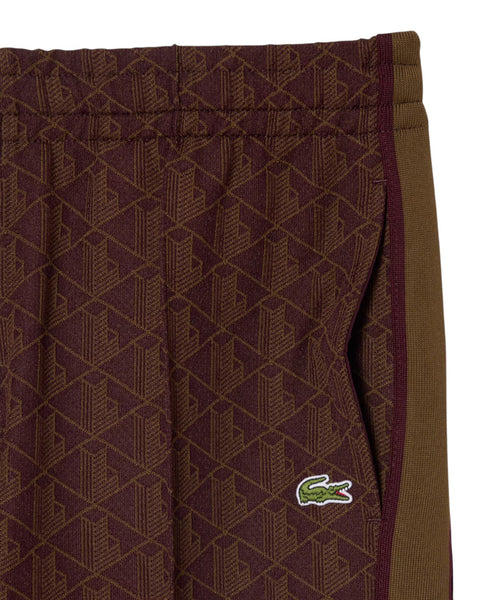 Pantaloni Tuta Lacoste Paris con Monogramma Jacquard