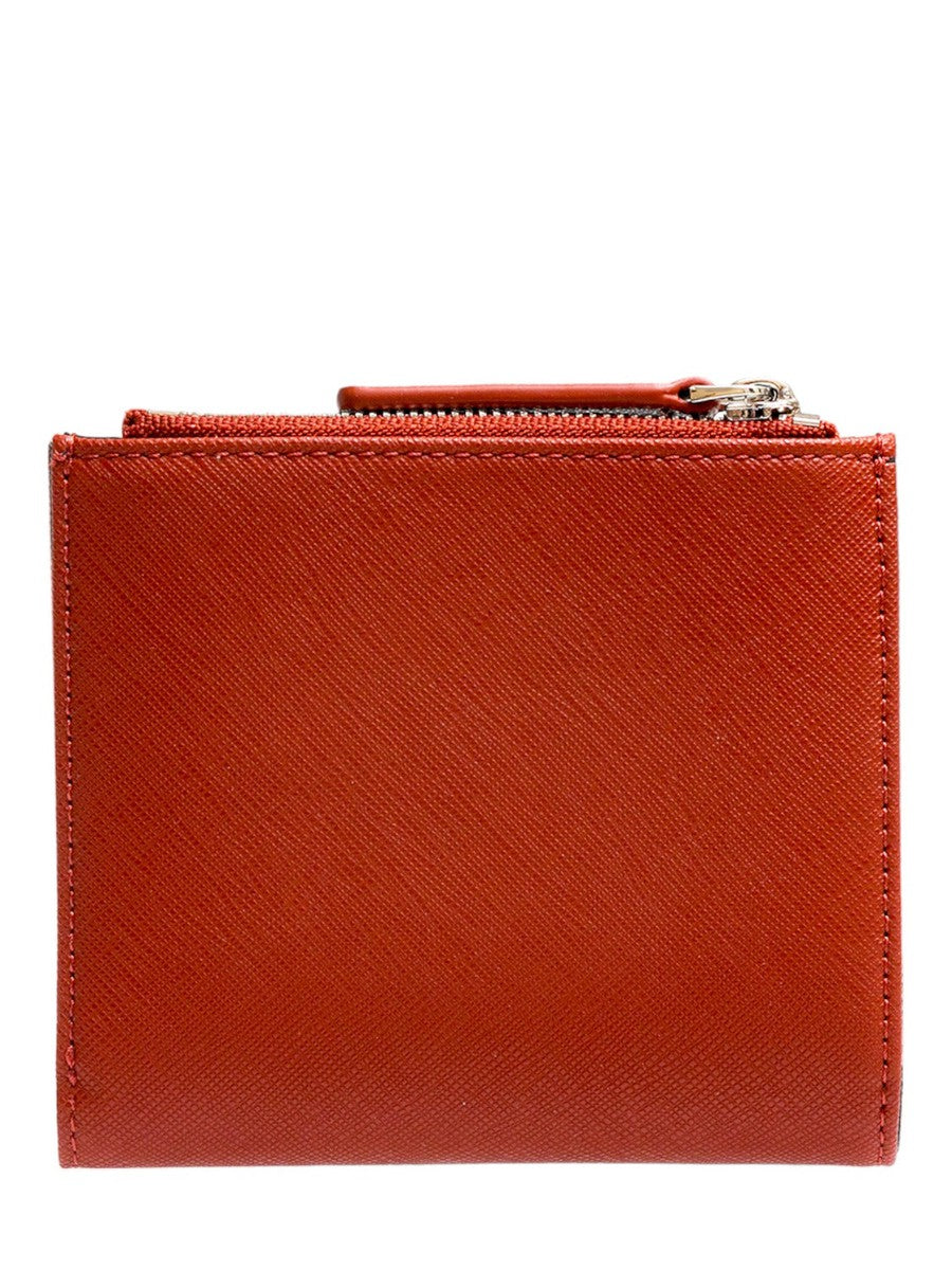 Portafoglio in pelle con portamonete-Emporio Armani-Portafogli-Vittorio Citro Boutique