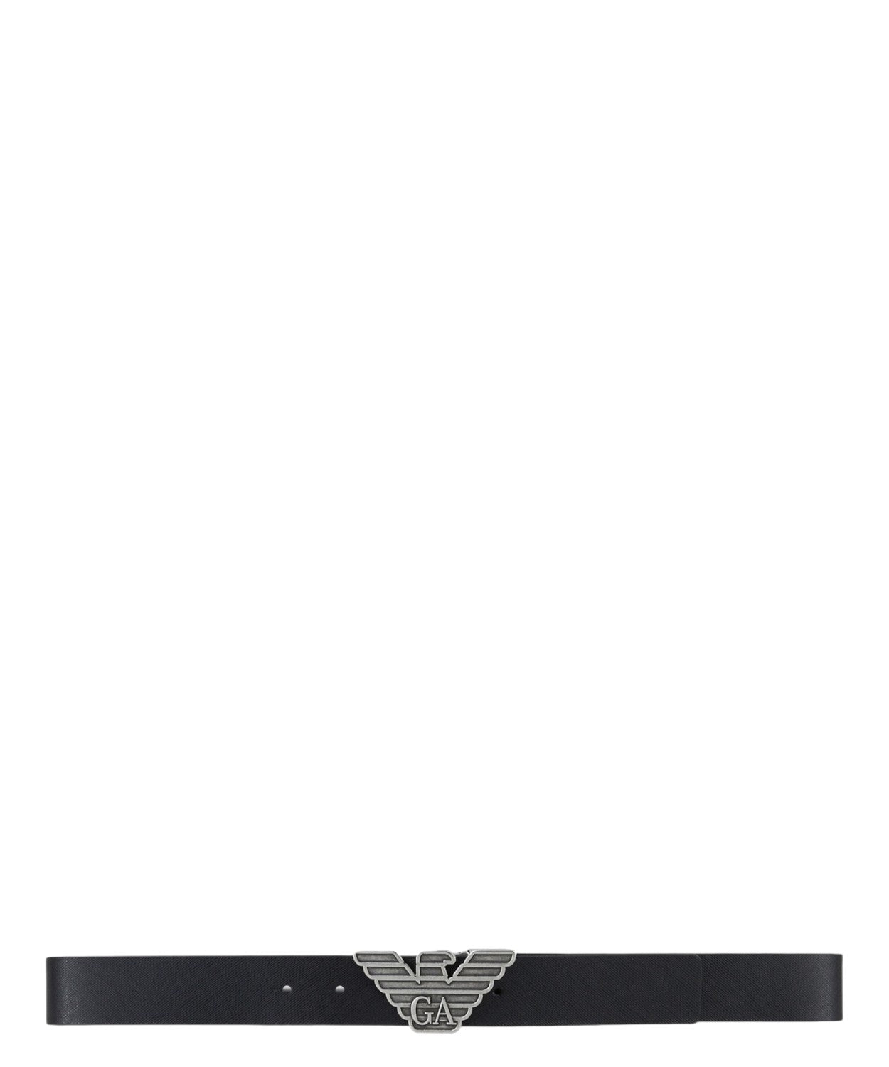 Cintura Emporio Armani Reversibile in Pelle con Fibbie