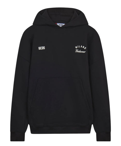 GCDS-hoodie met logo op de achterkant