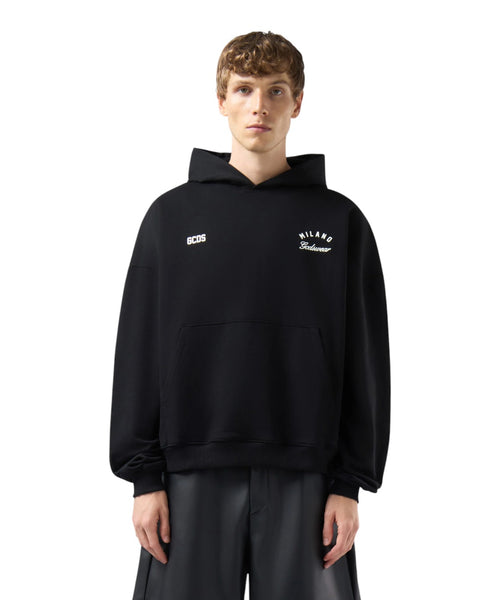 GCDS-hoodie met logo op de achterkant