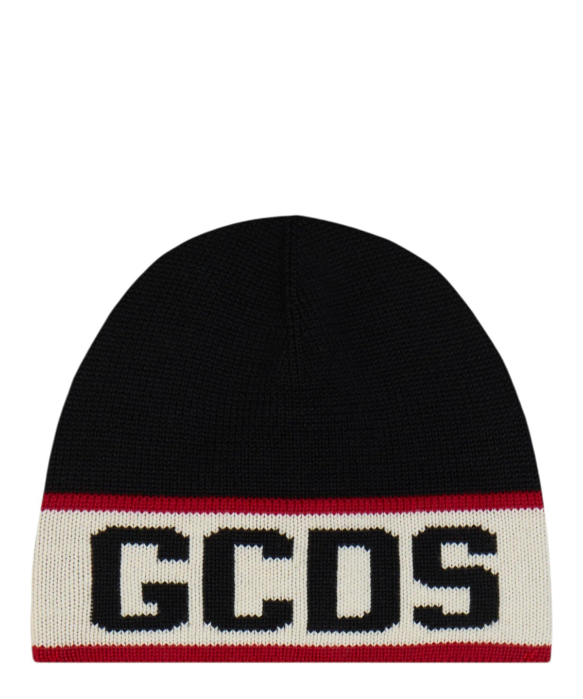 GCDS-muts van een wolmix met maxi-logo